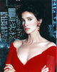 Connie Selleca portrait photo print in red dress