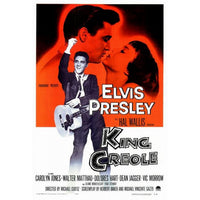 King Creole Movie Poster Print featuring Elvis Presley