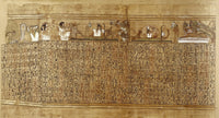 Book of the Dead Papyrus Poster Print showcasing ancient Egyptian art