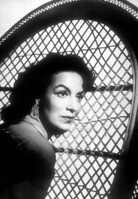 1955 photo print of Maria Felix in Sinners Les Sont Fatigues