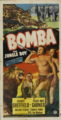 Bomba the Jungle Boy Movie Poster - 11x17