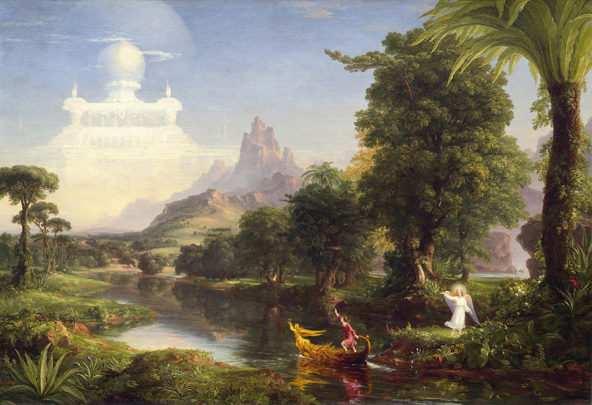 The Voyage of Life: Youth Poster Print by Thomas Cole, 18x24 size.