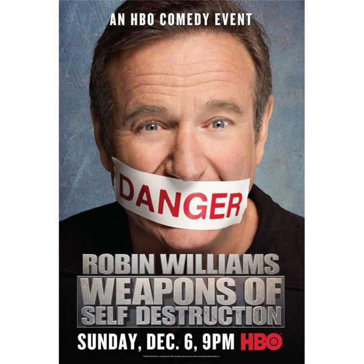 Robin Williams Weapons of Self Destruction Movie Poster 11x17