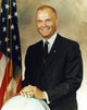 John Glenn smiling pose photo print, perfect for space enthusiasts.