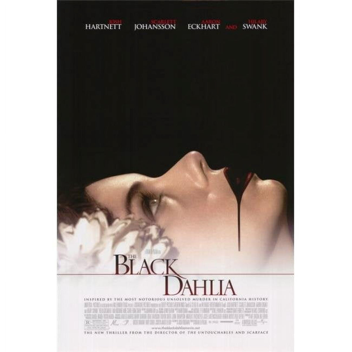 The Black Dahlia Movie Poster Print 27x40