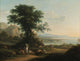 Pastoral Scene Art Print by Vittorio Amedeo Cignaroli capturing serene countryside beauty.