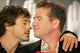 Robert Downey Jr. and Val Kilmer Inside Kiss Bang press conference photo print