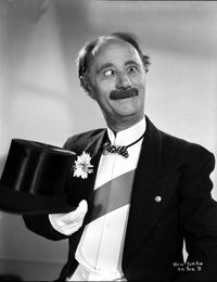 Vintage Portrait of Ben Turpin Photo Print, capturing classic Hollywood charm.