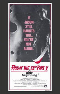 Friday the 13th Part 5 A New Beginning movie poster 11x17