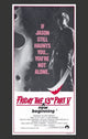 Friday the 13th Part 5 A New Beginning movie poster 11x17