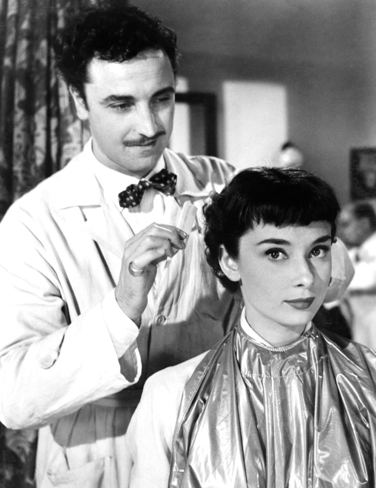 Roman Holiday Photo Print showcasing classic vintage movie art.