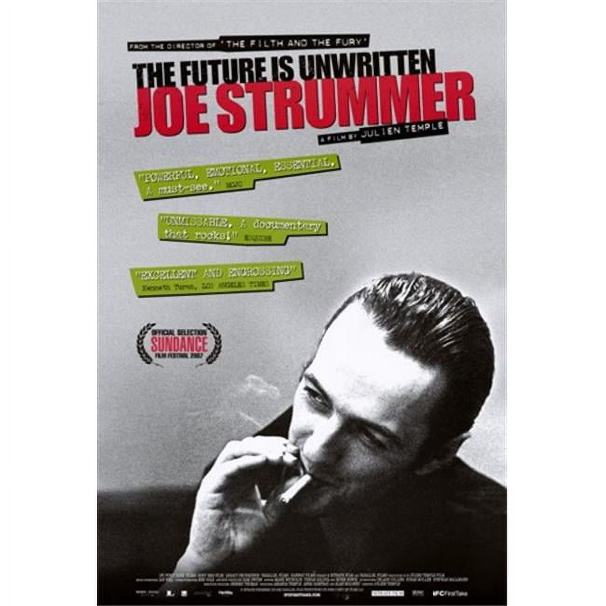 Joe Strummer The Future is Unwritten Movie Poster 11x17