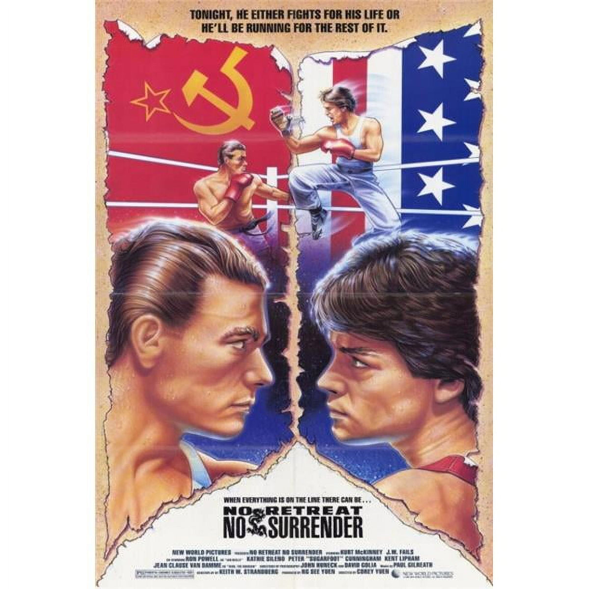 No Retreat No Surrender Movie Poster Print - 27x40