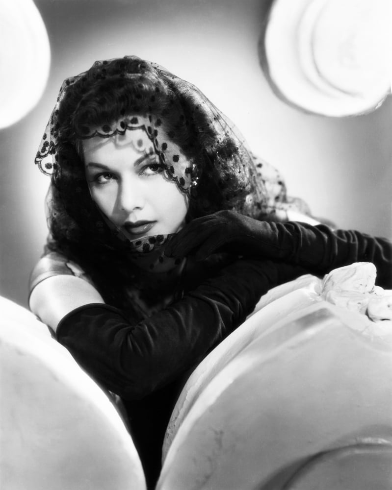 Maria Montez vintage photo print 8x10 showcasing classic Hollywood beauty.