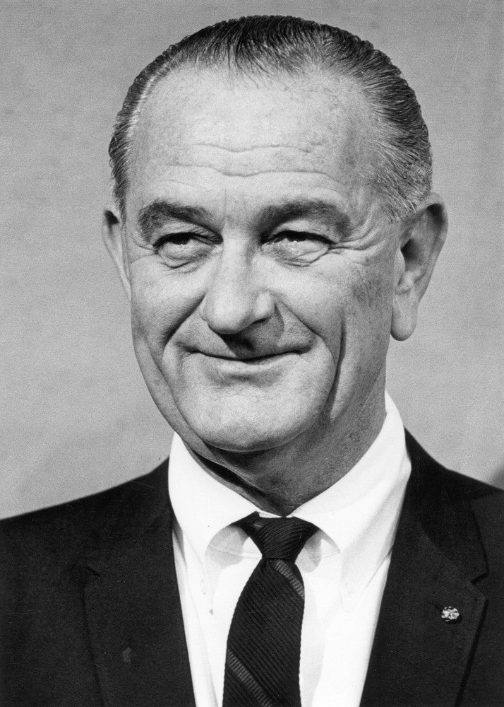 Lyndon Baines Johnson Fine Art Print - 36th President of the U.S.