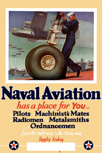 World War II U.S. Navy Seaman Poster Print – Landing Gear | Posterazzi