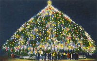 World's Largest Living Christmas Tree Poster Print - Wilmington