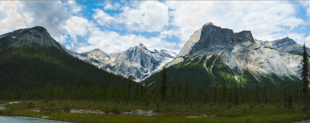 Emerald Peak Clouds Fine Art Print - Yoho National Park, Canada