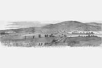 Meade Pursues Lee at Emmitsburg, Maryland Fine Art Print by Frank Leslie