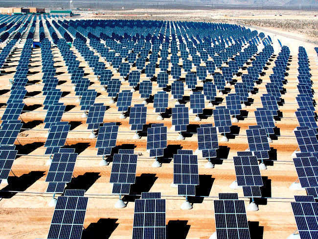 Solar Panels Awaiting Activation Fine Art Print by Stocktrek Images