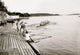 Yale Freshman Crew at Dock Fine Art Print