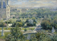 View of the Tuileries Fine Art Print by Claude Monet