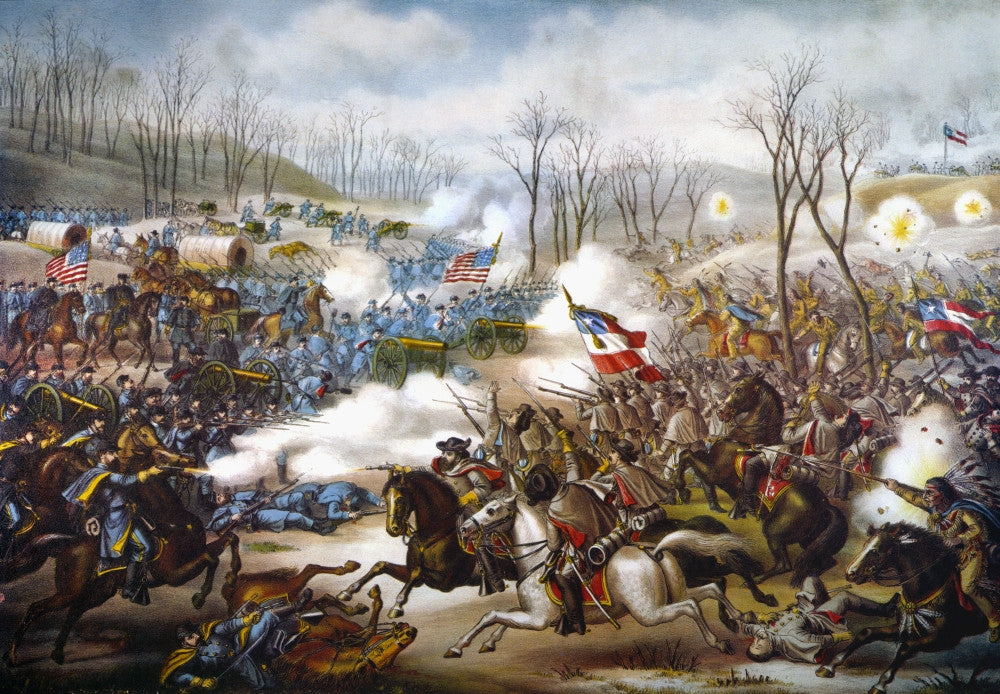 The Battle of Pea Ridge Fine Art Print - Kurz & Allison