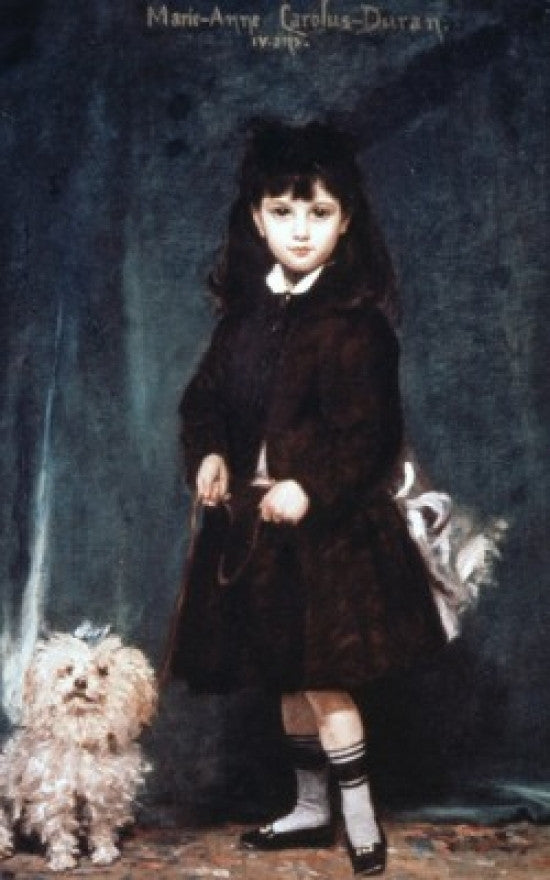 The Artist's Daughter Fine Art Print by Emile Auguste Carolus-Duran