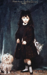 The Artist's Daughter Fine Art Print by Emile Auguste Carolus-Duran