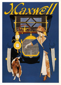 Maxwell Automobiles 1912 American Advertisement Poster Print by Granger Collection