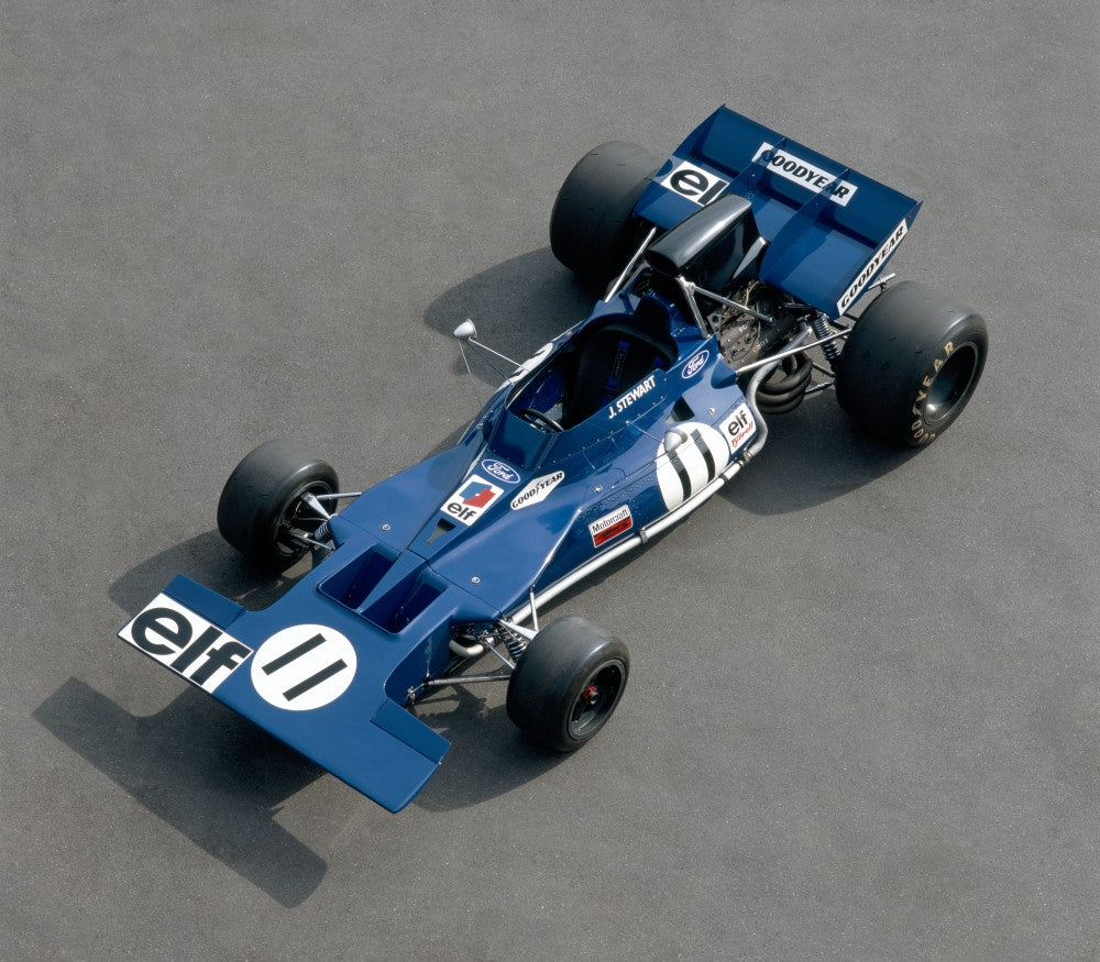 1970 Tyrell-Cosworth 001 F1 Racing Car Fine Art Print