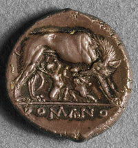 Roman Coin Fine Art Print - Romulus and Remus | Posterazzi