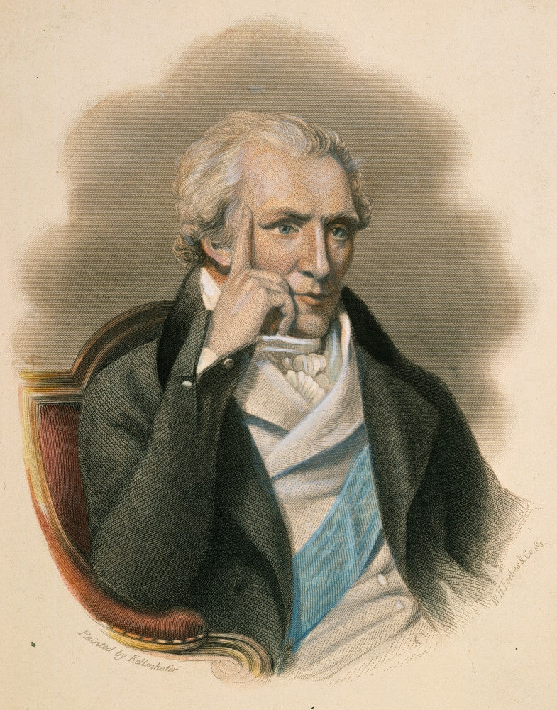 Count Rumford Fine Art Print - Benjamin Thompson Engraving