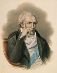 Count Rumford Fine Art Print - Benjamin Thompson Engraving