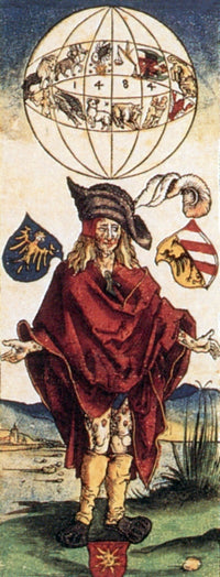Durer's Syphilitic Man Fine Art Print by Science Source