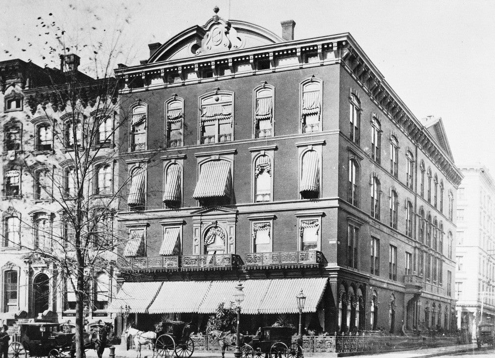 Delmonico's Restaurant Vintage Fine Art Print - NYC 1888