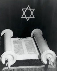 High Angle View of a Torah Fine Art Print - Available in Multiple Sizes