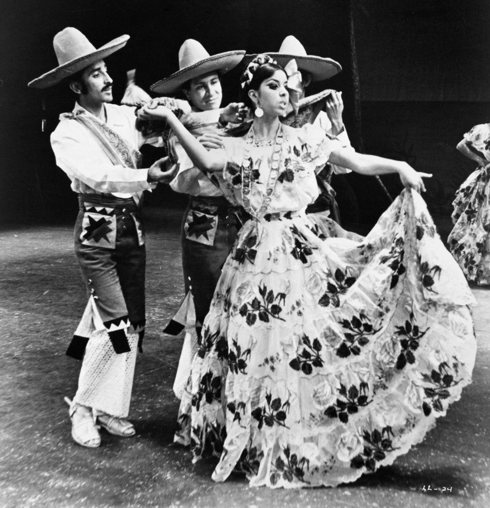 Mexican Folk Dance Poster Print - Ballet Folklorico de Mexico Scene