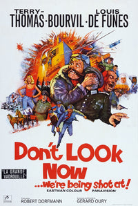 Don't Look Now... We're Being Shot At Movie Poster Art Print - Terry-Thomas 1966