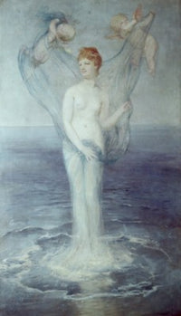 Birth of Venus Fine Art Print by Arnold Bocklin - 1868