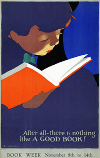 Book Week Poster Print by Jon O. Brubaker (C1925)