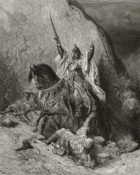 Saladin During the Second Crusade Fine Art Print