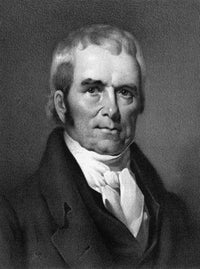 John Marshall Chief Justice Fine Art Lithograph Print - 19th Century