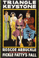 Fatty Arbuckle with Three Women Poster Print - Unknown Artist