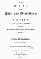 Arthur Schopenhauer Title Page Fine Art Print | Poster by Granger Collection