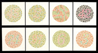 Ishihara Color Blindness Test Poster Print - Science Source