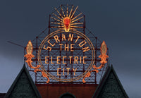 Historic Electric City Sign Poster Print - Scranton, PA