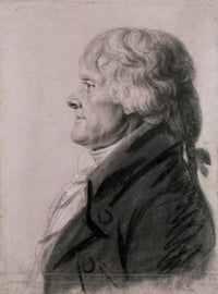 Thomas Jefferson Fine Art Print by Charles Balthazar Julien Fevret de Saint-Memin