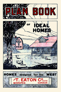 T Eaton Company Architectural Design Plans Poster Print