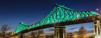 Jacques Cartier Bridge at Dusk Fine Art Print by David Chapman